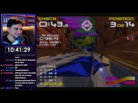 WipeOut 64 - PARTE 5 - Zerando Todos Jogos de N64 - 139/395