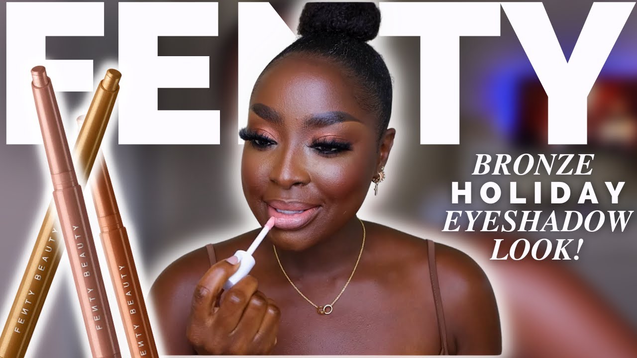 Я попробовала праздничный макияж с помощью Fenty Eyeshadow Stix — стоят ли они такой шумихи? @MEN...