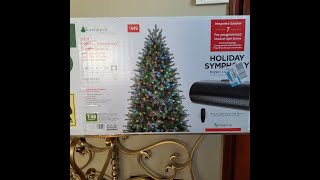 Christmas Tree Holiday Symphony!    Synchronized  Light Show & Music