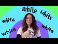 Learn Colors Song for Children (Official Video) White is the Color of the Day | Learn Sign Language