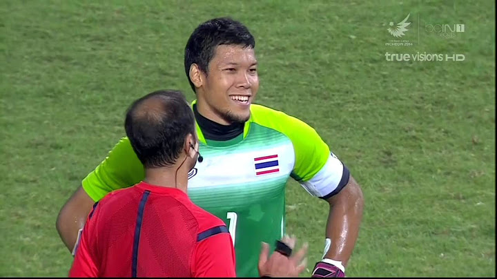ฟุตบอล เอเชียนเกมส์ ครั้งที่17  ทีมชาติเกาหลีใต้ 2-0 ทีมชาติไทย  2014-09-30