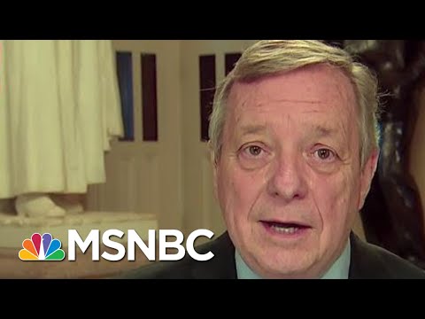 Senator Dick Durbin: It Is 'Hard To Find' Another Republican To Vote For Witnesses | MSNBC