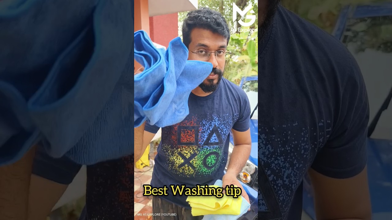 വാഷിങ്ങിന് ഒരു നല്ല ടിപ്പ് |A Best tip for keeping your car Glow |Car Washing tip| No more Scratches