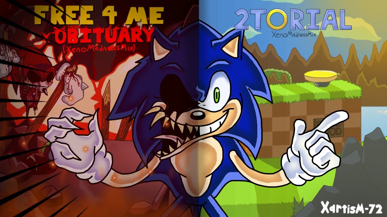(Parts 1 and 2) Vs. Sonic Legacy UST; 2torial and Free 4 Me/Obituary (XenoMadnessMix)
