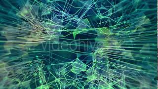 Colorful Low Poly Triangle Web