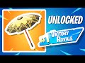 How I Won The NEW GOLD Fortnite Umbrella..