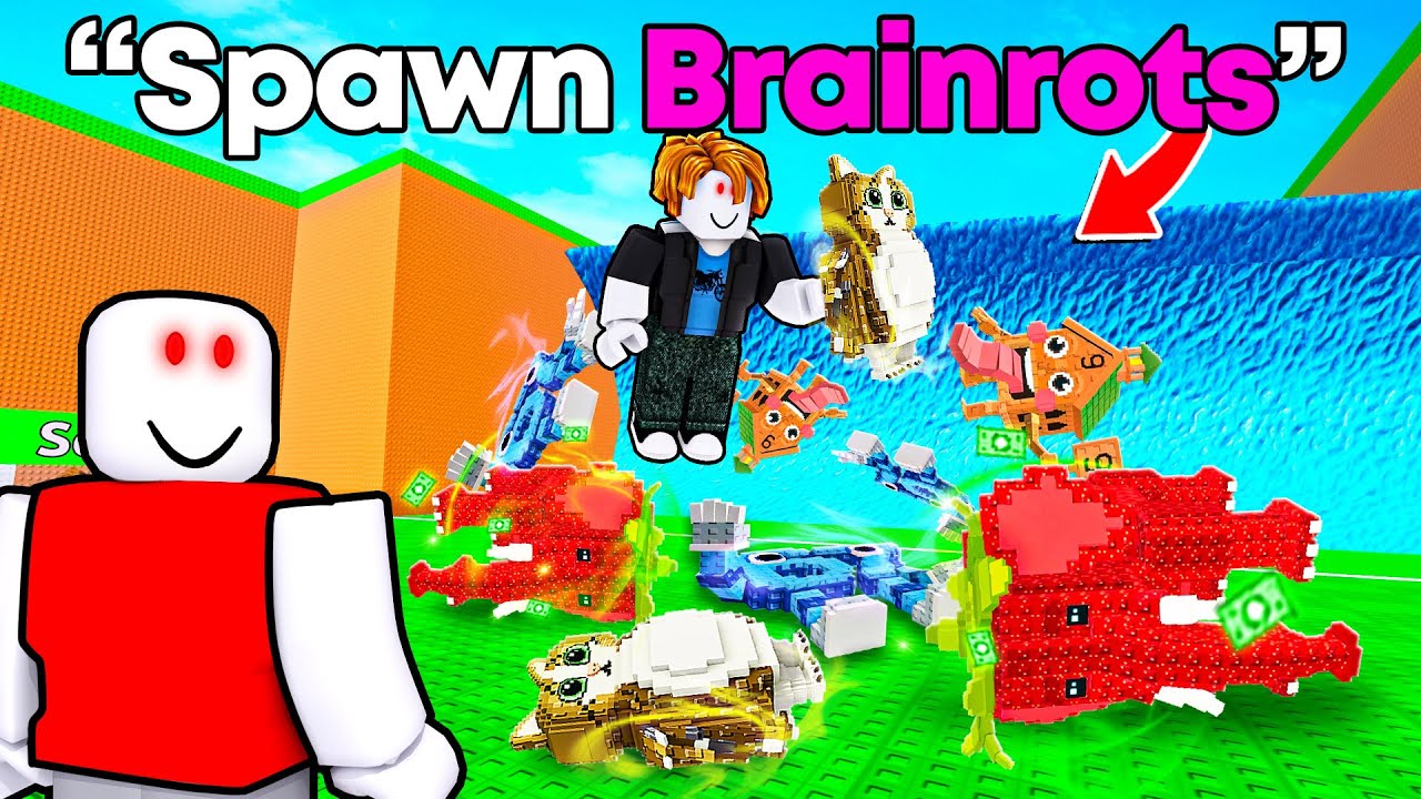 I Used HACKS in Escape Tsunami for Brainrots!