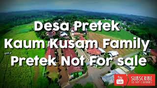 Pretek Not For Sale View Drone Kamera Desa Pretek Mantull