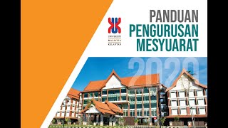 KURSUS PENGURUSAN MESYUARAT (MODUL KETIGA) PENULISAN MINIT MESYUARAT DAN KERTAS KERJA
