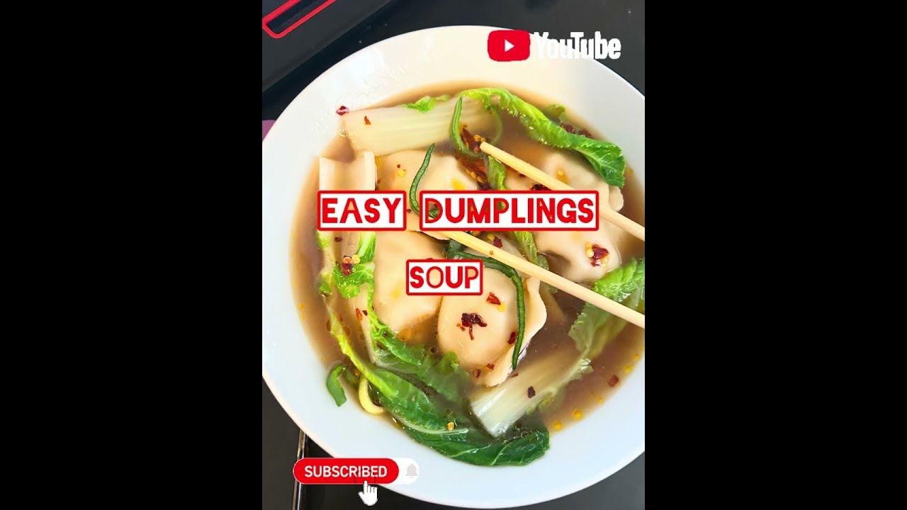 EASY DUMPLINGS SOUP