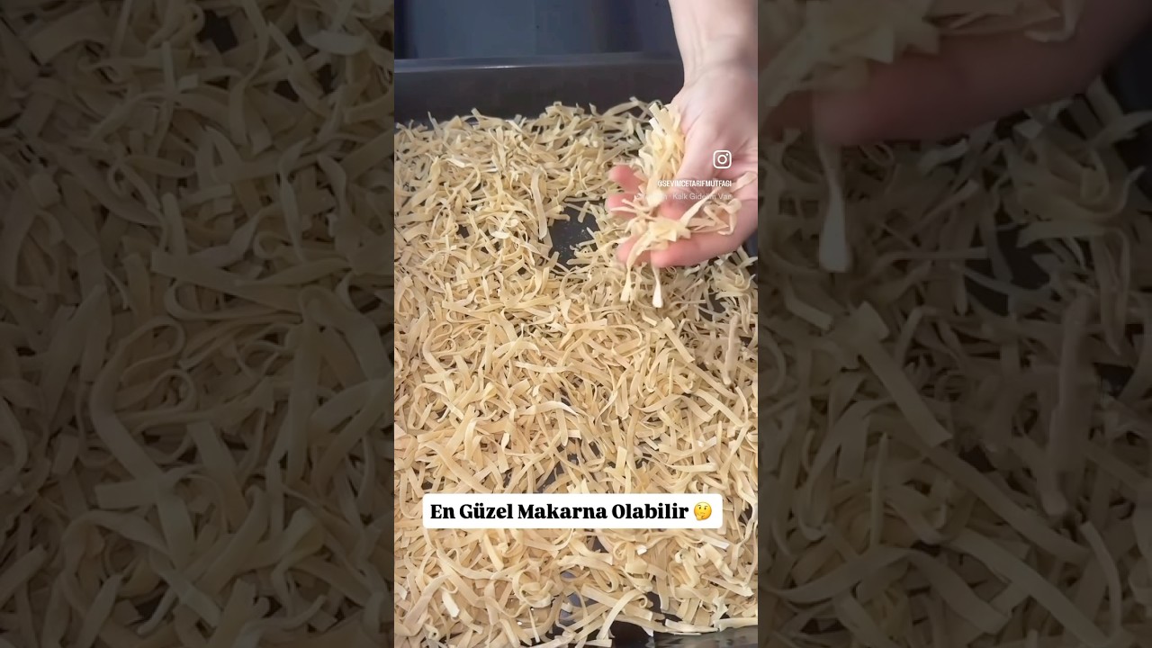 Ev yapımı Makarna #pratiktarifler #tarif #yemektarifleri #yemek #food #pratiktatlitarifleri Ev yapımı Makarna #pratiktarifler #tarif #yemektarifleri #yemek #food #pratiktatlitarifleri