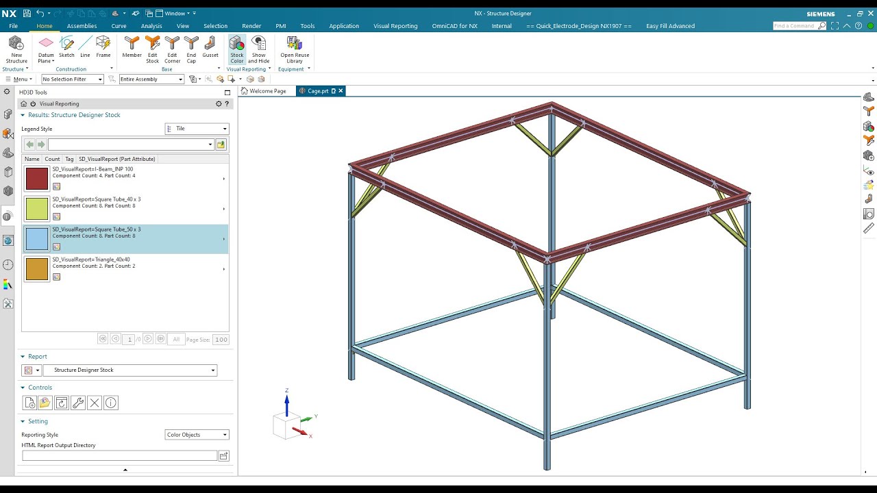 NX1926 Structure Designer YouTube