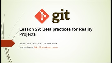 Bài 29: Bài tập quản lý source code trong dự án thực tế