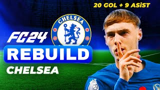 YENİ SÜPER YILDIZ COLE PALMER OLUR MU? // CHELSEA REBUILD // FC 24 KARİYER MODU