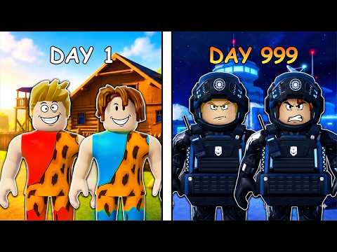 ROBLOX CHOP AND FROSTY PLAY THE 2 PLAYER EVOLUTION TYCOON 🛸