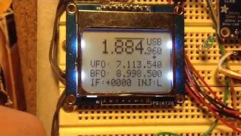 160 Meters AM received on homebrew BITX type rig