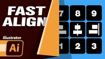 Fast Align using Keyboard Shortcuts | Illustrator Tutorial