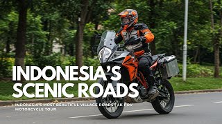 Indonesia’s Most Beautiful Village Roads | 4K POV Motorcycle Tour