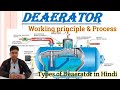 DEAERATOR || WORKING & PRINCIPLE OF DEAERATOR || in Hindi #delydays| Deaerator working & process