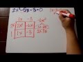 Solving quadratic equations by factoring tutorial