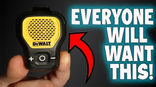 The one Dewalt Tool Everyone Will Want Dewalt Mini Bluetooth Speaker