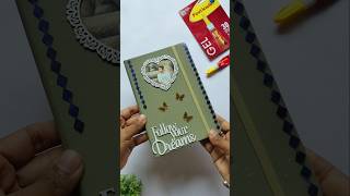 Old Diary Easy Makeover #easymakeover