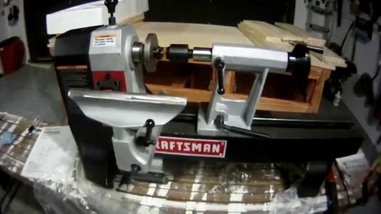 Craftsman Midi Lathe (21752) - Unboxing - YouTube