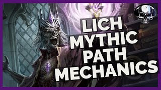 Pathfinder: Wrath Of The Righteous (Beta) - Lich Mythic Path Mechanics/Overview