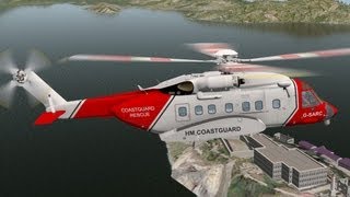 X-Plane10 S-92 Sikorsky First Flight