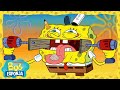 Bob Esponja | Bob Esponja está preso no telhado! | Bob Esponja em Português