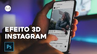 Foto 3D no Feed do Instagram com Photoshop