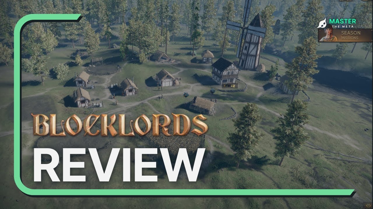 Blocklords Game Review Medieval Strategy MMO City Builder YouTube