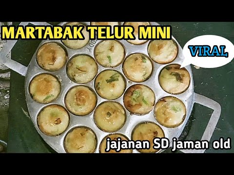 Cara Membuat Martabak Telur Mini Jajanan Sd