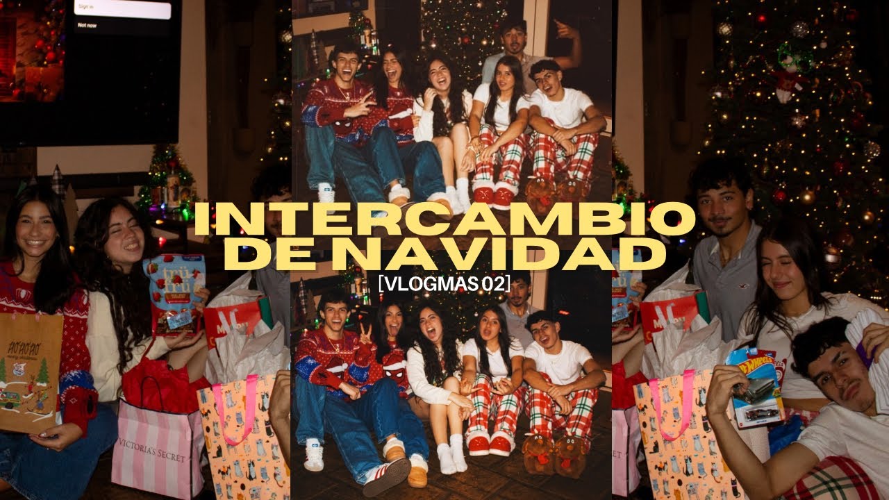 VLOGMAS🎄✨ | Intercambio de regalos con mis amistades🎁