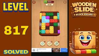 Wooden Slide – Level 817 | Walkthrough