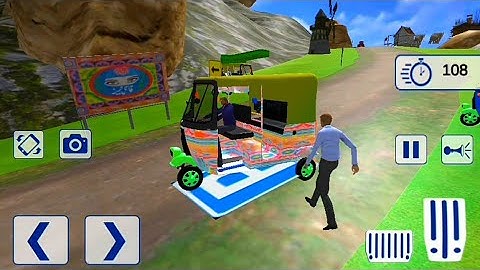 Tuk Tuk Auto Rickshaw #3-Driving Simulator Pesanger Drove Android Gameplay