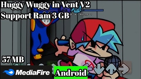 FNF vs Huggy Wuggy in Vent V2 (Port by me) |Android Port|