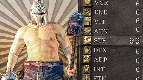 "Breaking" Dark Souls 2 by ONLY Leveling Strength