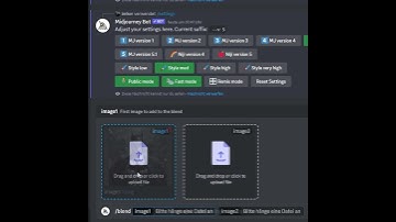 Midjourney Tips & Tricks -   blend #shorts