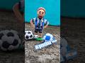 Messi Argentina fans?🇦🇷🧔🏼DIY ⚽#diy #clayart #argentina #messi #fifa #worldcup #shorts #viral