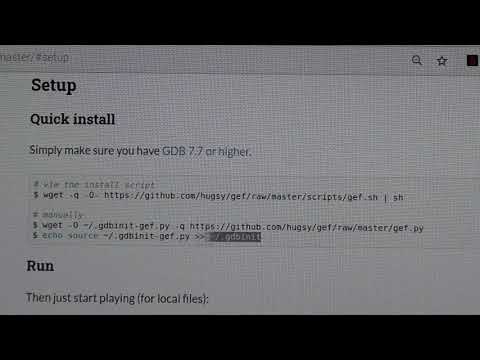 How to install GEF extension in raspberry pi for ARM debugging