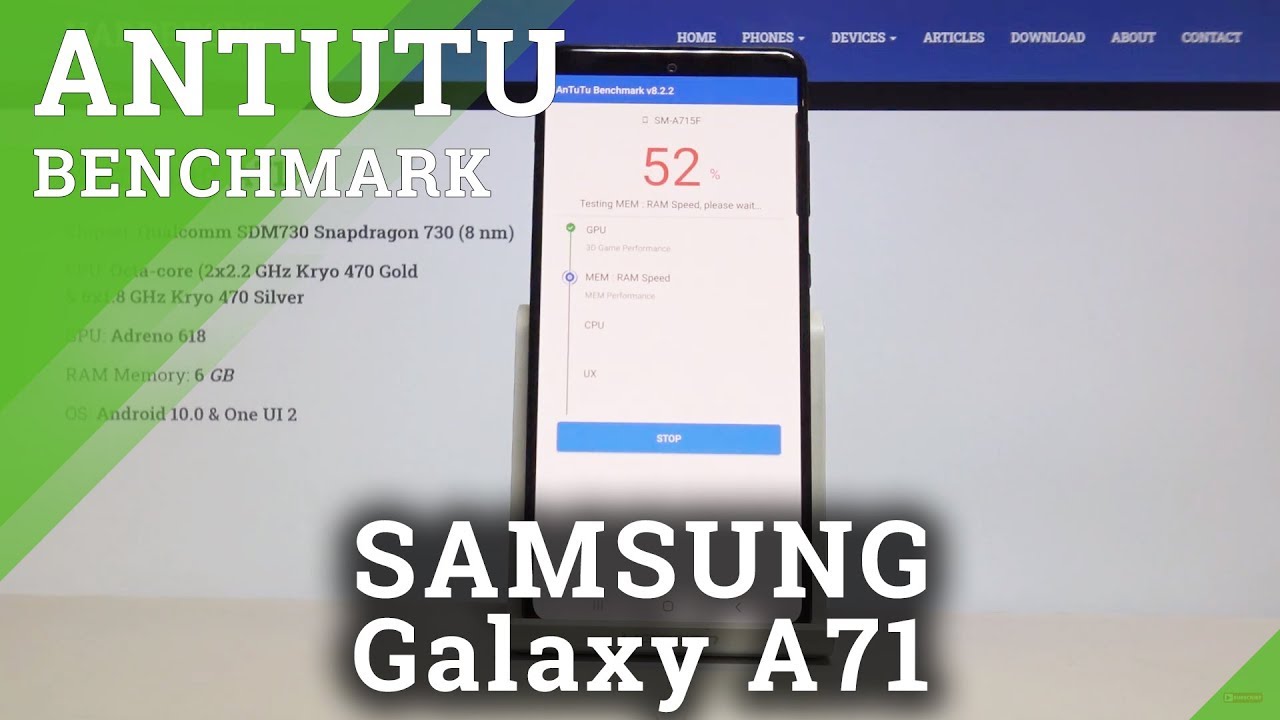 Samsung Galaxy A51 Antutu