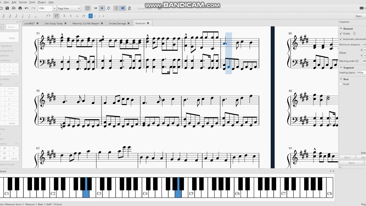 Exorcism - Creep-P ft. Cyber Diva | Piano arrangement