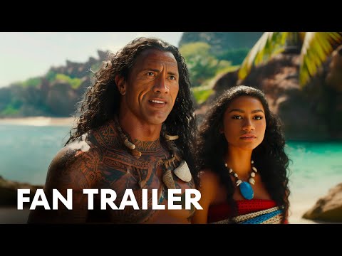 FAN TRAILER: Moana: Live Action - Concept | Dwayne Johnsnon, Zendaya