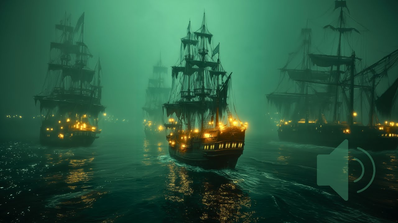 Watch Ghost Ship Ambience ⚓ Rain, Thunder, Seagulls & Ocean Waves Audio 🔊 4K DARK SCREEN on YouTube Watch Ghost Ship Ambience ⚓ Rain, Thunder, Seagulls & Ocean Waves Audio 🔊 4K DARK SCREEN on YouTube