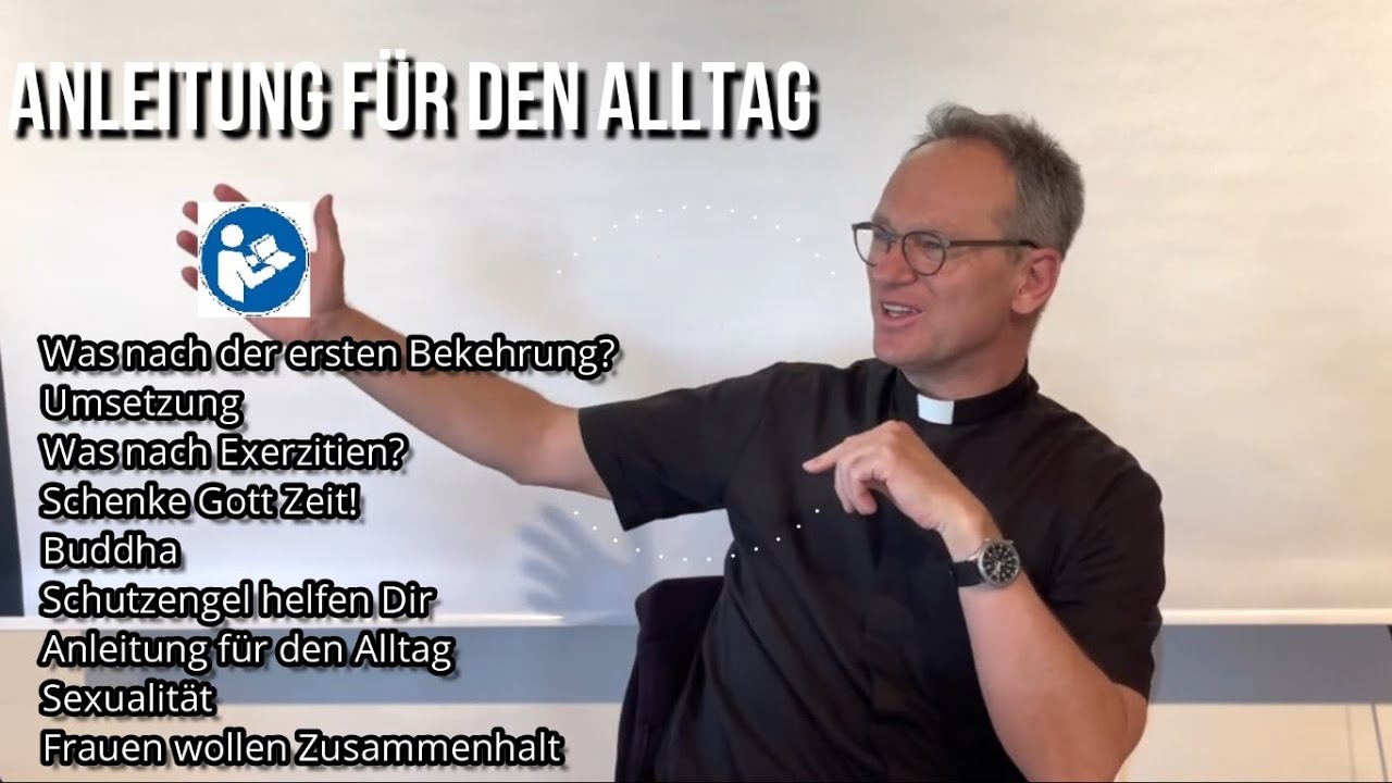 Anleitung für den Alltag -  Pfarrer Fimm #RichardGutzwiller #wortgottes