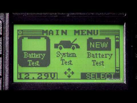 How Does Midtronics Battery Tester Work