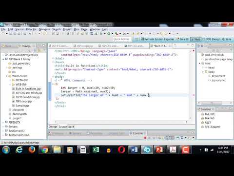 JSP Built in functions