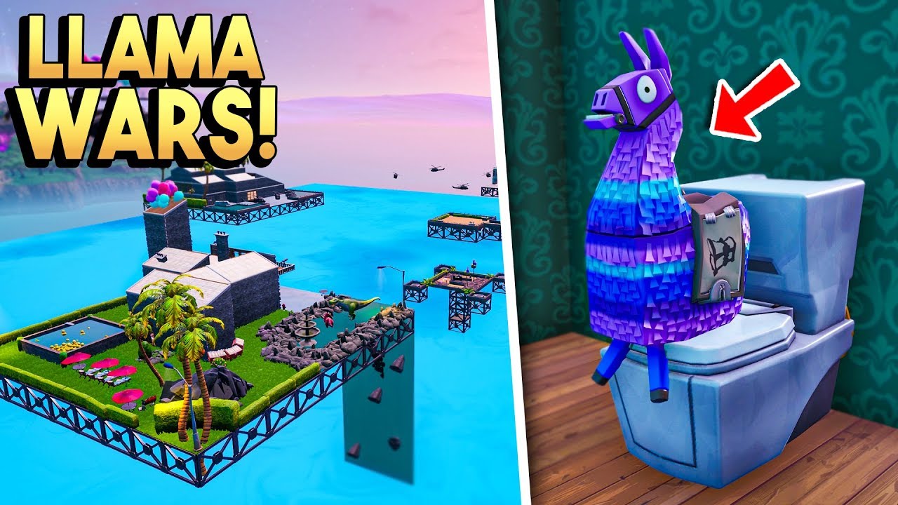 LLAMA WARS in Fortnite!