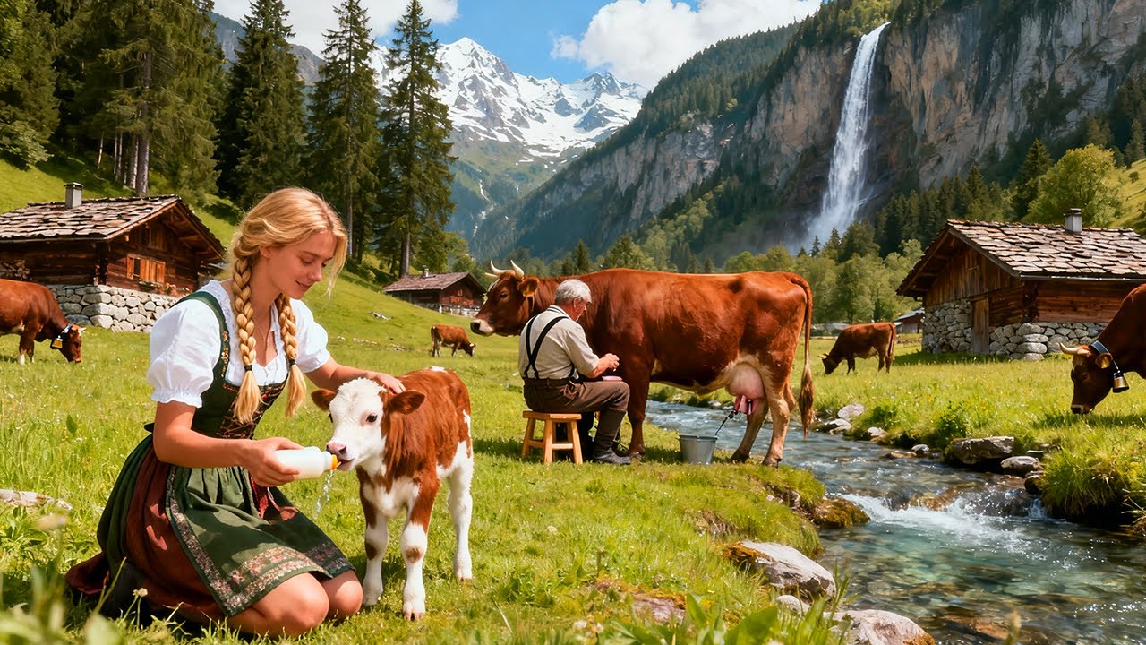 Così si vive nei villaggi più isolati della Svizzera: i mandriani delle Alpi svizzere
